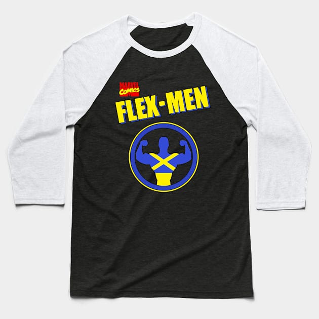 Flex Men Baseball T-Shirt by Christastic